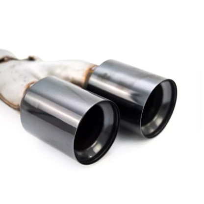 ART.3752 Terminali di scarico M5 Look per Bmw 5 (G30) (2016-2020) Nero