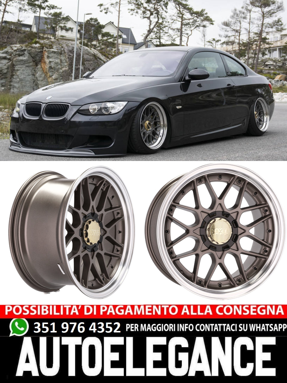 ALLOY WHEEL 18" Suitable for AUDI BMW CADILLAC CHEVROLET CHRYSLER CUPRA FORD HONDA INFINITI LAND ROVER LEXUS MERCEDES MINI OPEL SAAB SEAT SKODA SSANGYONG TOYOTA VW 