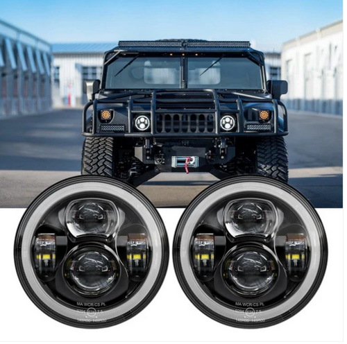 💕Coppia Fari anteriori LED 7" – Hummer H1 / H2💕