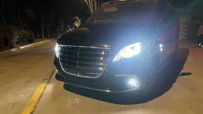 💕ART.7909 GRIGLIE FENDINEBBIA CON LED Mercedes Benz V-Class W448 Vito V250 V3💕