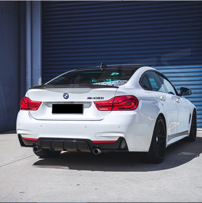 💫ART.7082 Diffusore M Performance  Doppio Scarico Bmw 4 (F32) (F36) 2013-2020💫