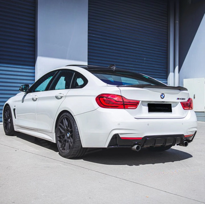 💫ART.7082 Diffusore M Performance  Doppio Scarico Bmw 4 (F32) (F36) 2013-2020💫
