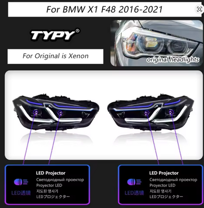Fari full LED adatto per BMW X1 F48 2016-2021
