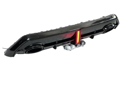 💫DIFFUSORE CON LED PER Audi A3 Sline  RS3 2025+ NERO LUCIDO💫