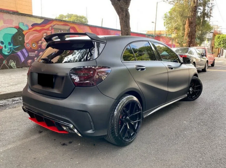 💕ART.8390 DIFFUSORI Mercedes classe A W176 A45 AMG 2013-2018 nero lucido 💕