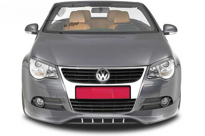 SPOILER SPILTTER SUITABLE FOR VW EOS GLOSSY BLACK SPORTY DESIGN
