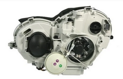 Set fari anteriori adatti per Mercedes Classe C W203 cromati