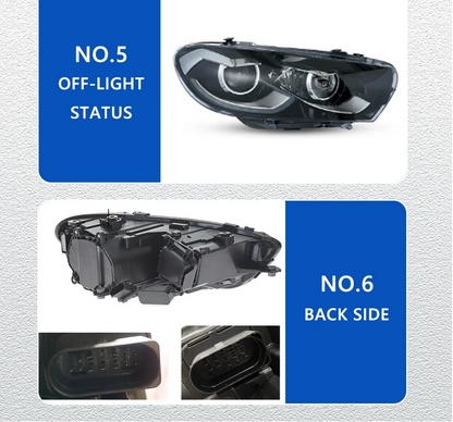 ART.4861 FARI ANTERIORI VW Scirocco 09-17