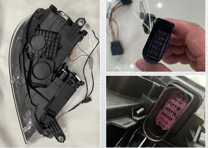 ART.4861 FARI ANTERIORI VW Scirocco 09-17