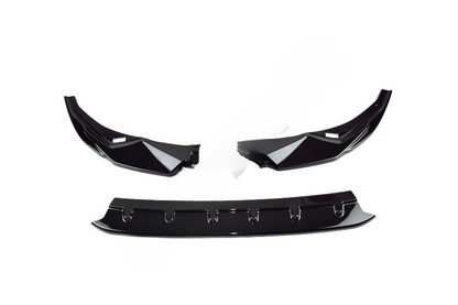 ✨Glossy black SPLITTER suitable for AUDI A3 8Y 2020+ Sedan Hatchback✨ 