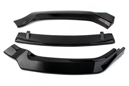 ✨✨BLACK GLOSSY UNDER BUMPER SUITABLE FOR Audi A4 B9 2015+ Sedan front ✨✨ 