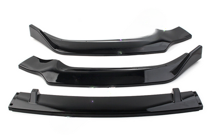 ✨✨BLACK GLOSSY UNDER BUMPER SUITABLE FOR Audi A4 B9 2015+ Sedan front ✨✨ 