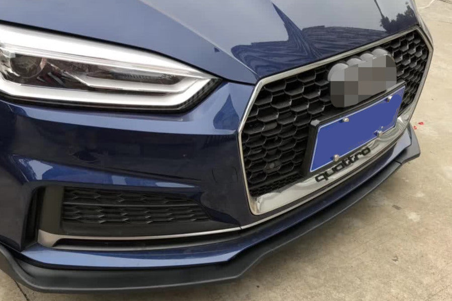 GLOSSY BLACK SPLITTER SUITABLE FOR ✨Audi A5 F5 2016-2019 Sportback Coupe Cabrio ✨