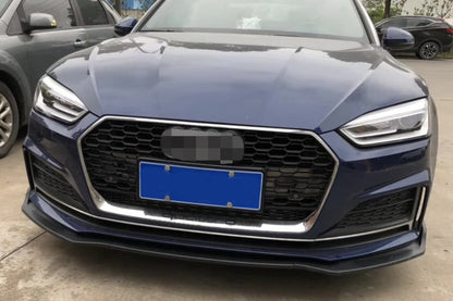GLOSSY BLACK SPLITTER SUITABLE FOR ✨Audi A5 F5 2016-2019 Sportback Coupe Cabrio ✨