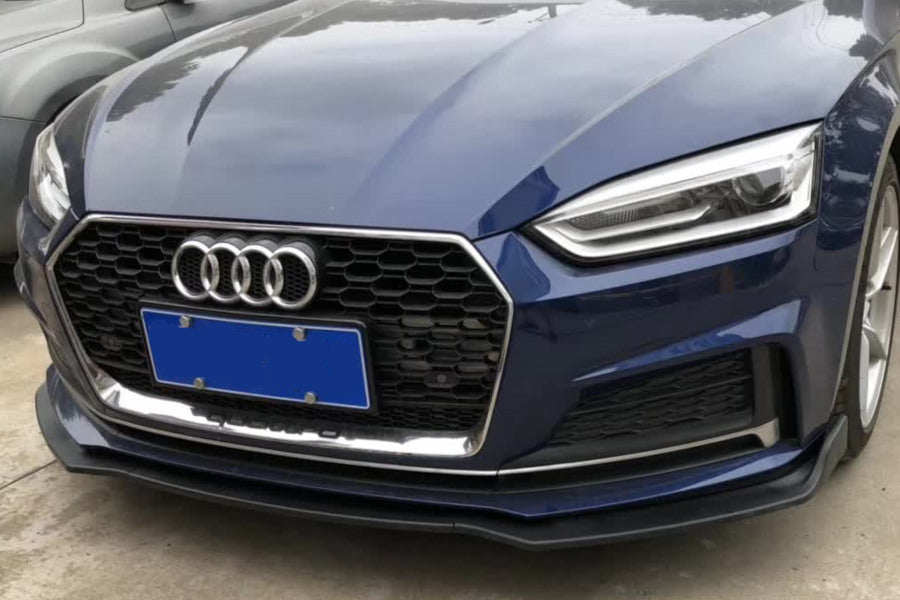 GLOSSY BLACK SPLITTER SUITABLE FOR ✨Audi A5 F5 2016-2019 Sportback Coupe Cabrio ✨