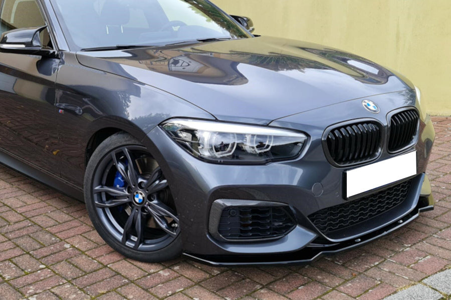 ✨ GLOSSY BLACK SPLITTER SUITABLE FOR BMW 1 F20 2015-2019✨