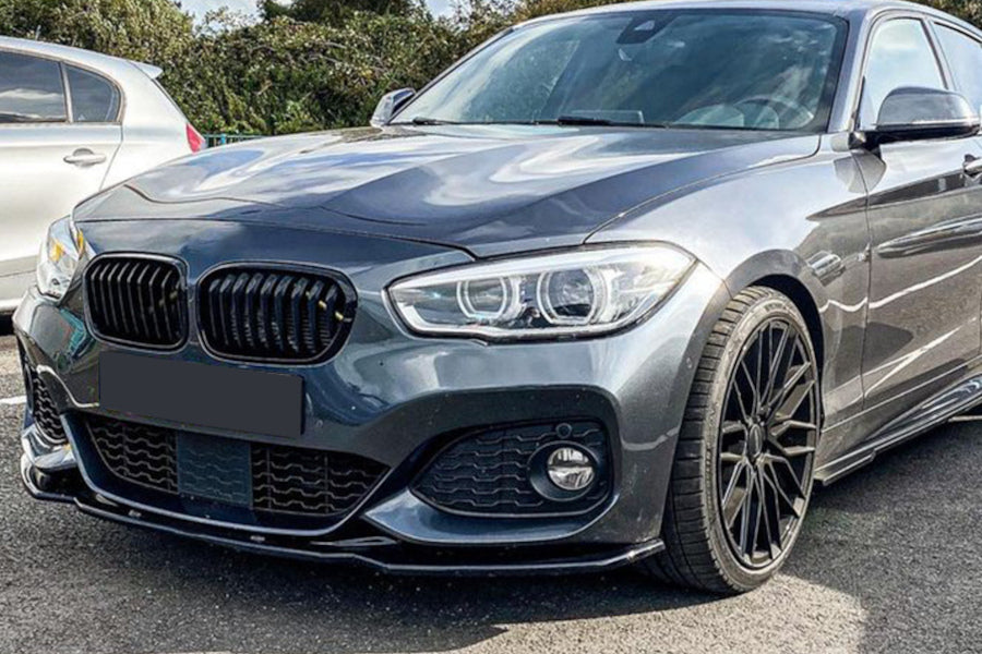 ✨ GLOSSY BLACK SPLITTER SUITABLE FOR BMW 1 F20 2015-2019✨