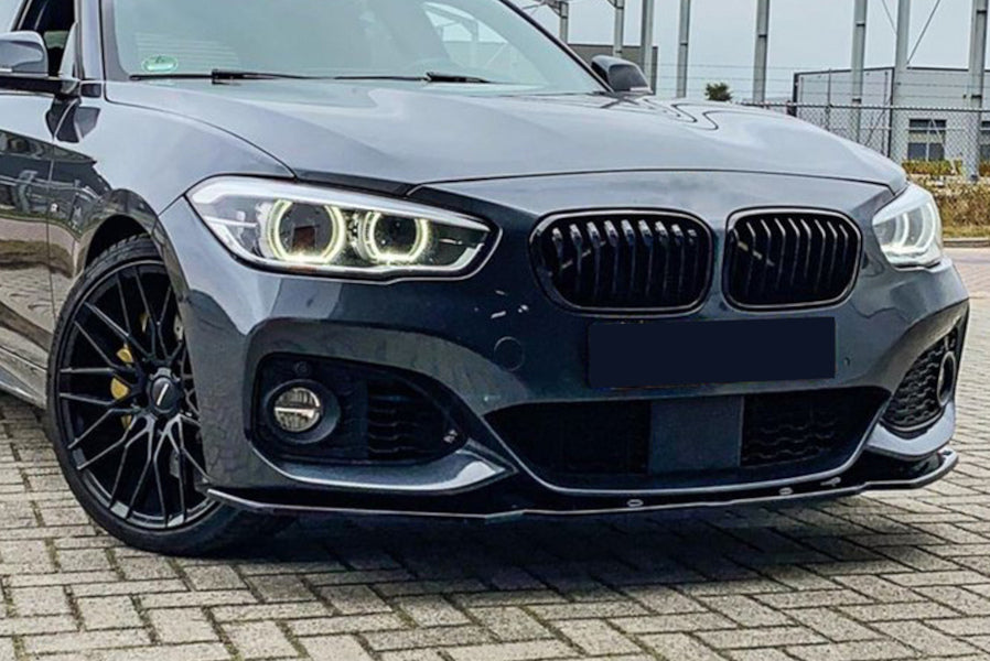 ✨ GLOSSY BLACK SPLITTER SUITABLE FOR BMW 1 F20 2015-2019✨