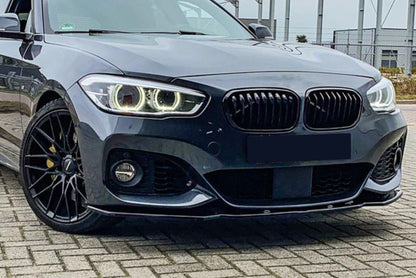 ✨ GLOSSY BLACK SPLITTER SUITABLE FOR BMW 1 F20 2015-2019✨