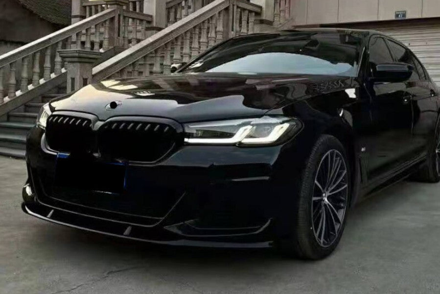 ✨GLOSSY BLACK SPLITTER SUITABLE FOR BMW 5 G30 G31 2017+ Sedan Touring✨