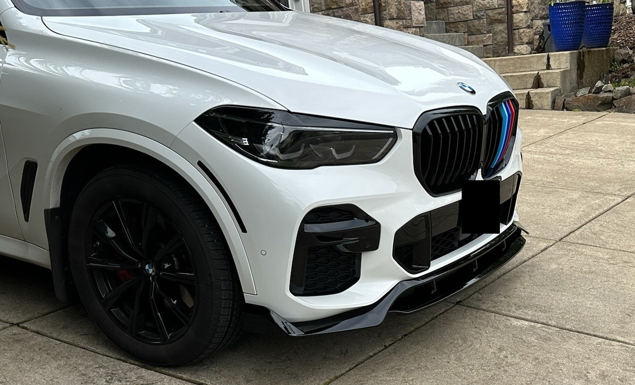 🔥SPLITTER NERO LUCIDO  ADATTO PER BMW X5 G05 2018-2023🔥