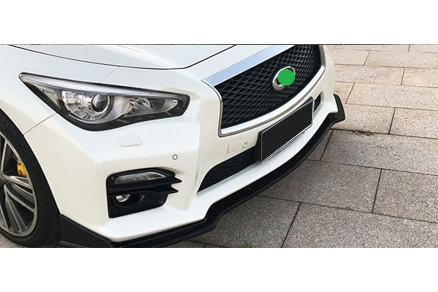 ✨SPLITTER NERO LUCIDO ADATTO PER Infiniti Q50S 2013-2018✨