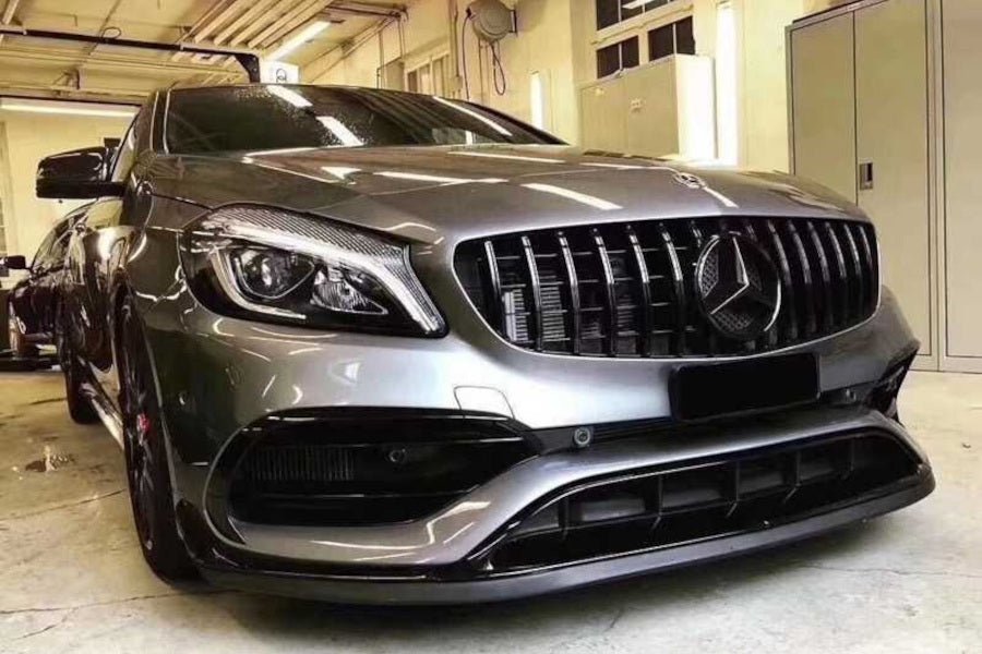 🔥Spoiler nero lucido adatto per Mercedes A class W176 2015-2018🔥