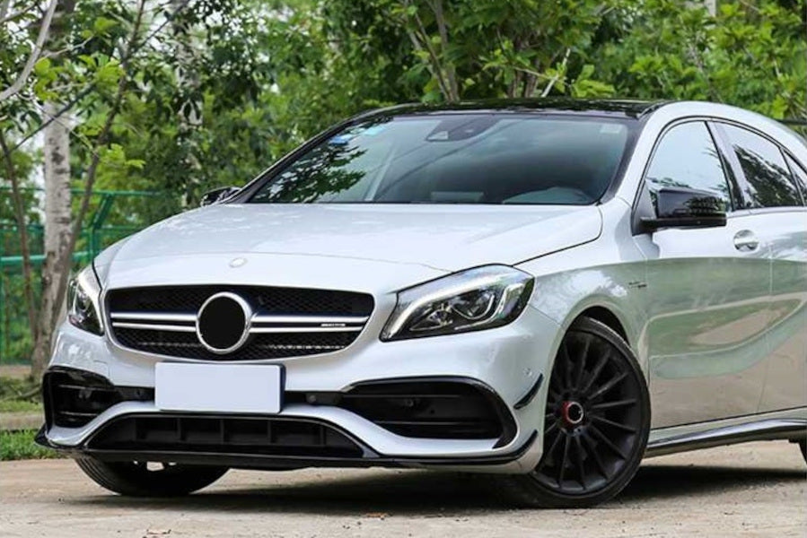 🔥Spoiler nero lucido adatto per Mercedes A class W176 2015-2018🔥