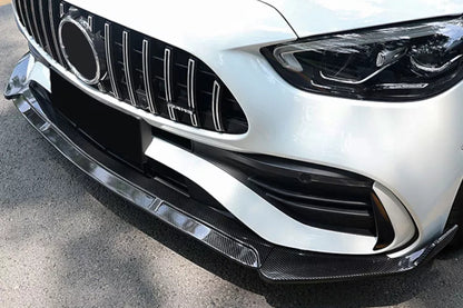 🔥SPLITTER NERO LUCIDO adatto PER Mercedes C class W206 2021+🔥
