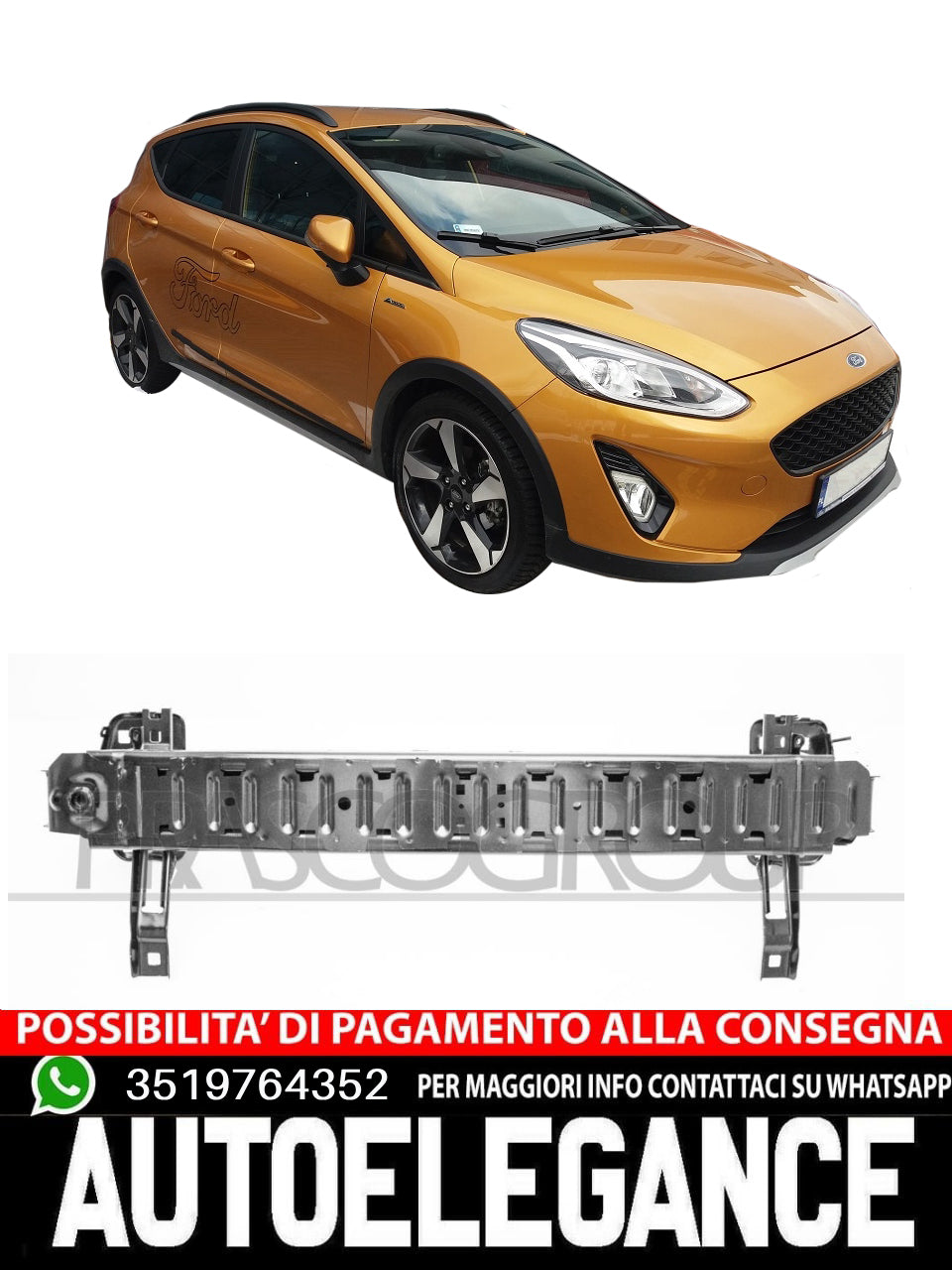 Supporto Paraurti ANTERIORE PRASCO 2246766