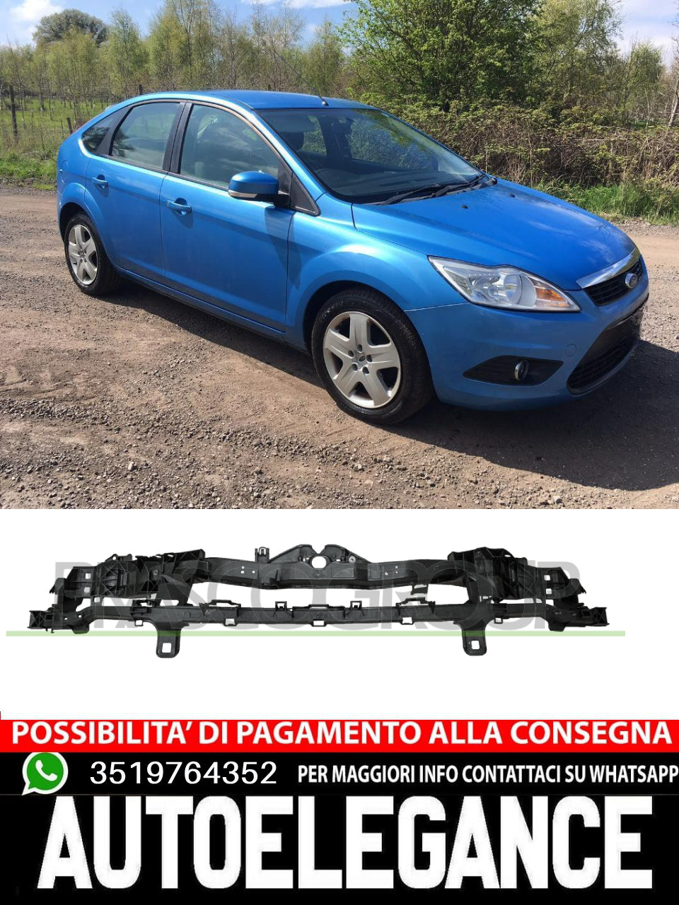 Prasco Frame Cross Member For Ford Focus 1675180 