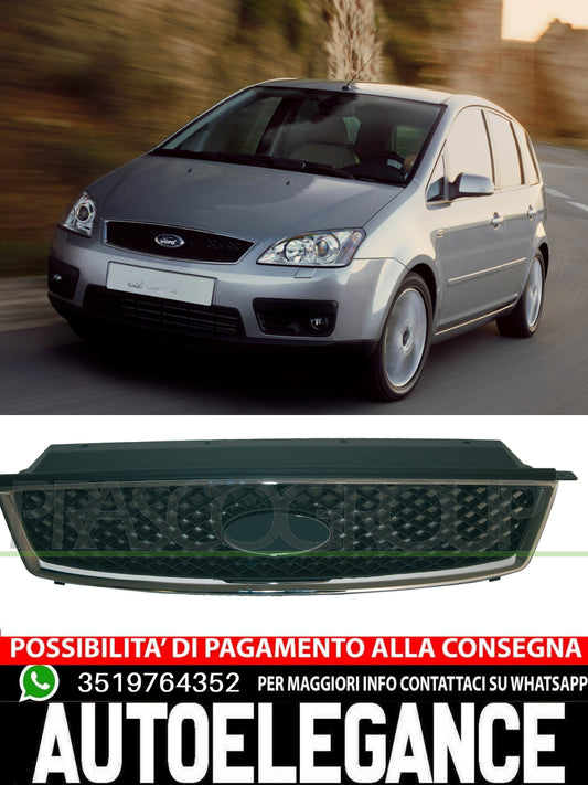 Griglia Radiatore Anteriore Prasco  CON BORDO CROMATO Per Ford Focus 1371893