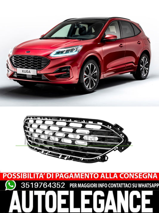 Griglia radiatore anteriore CON MODANATURE CROMATE Prasco per FORD KUGA  2460661