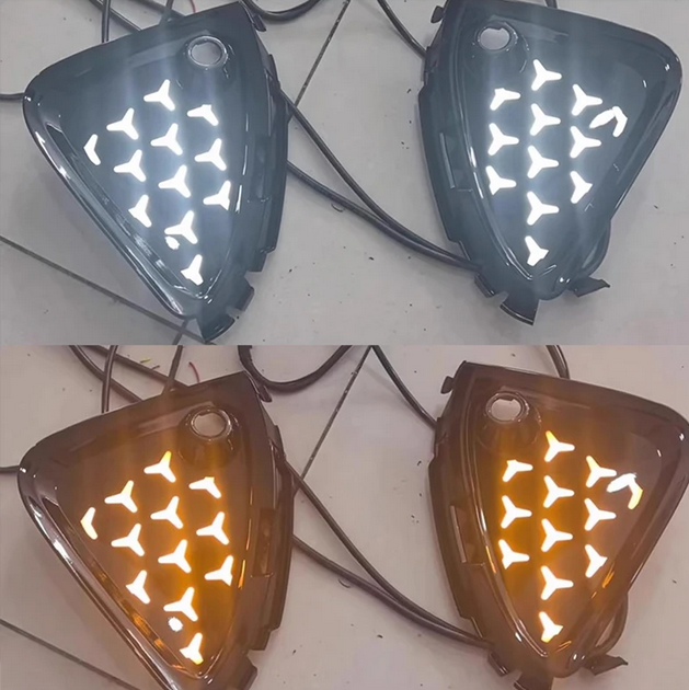 💕ART.7909 GRIGLIE FENDINEBBIA CON LED Mercedes Benz V-Class W448 Vito V250 V3💕