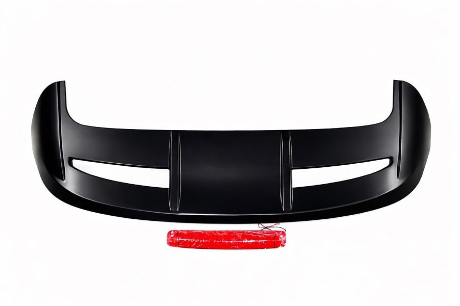 💕ART.0648 SPOILER FORD  FIESTA MK7 2008-2017 LOOK ST NERO LUCIDO 💕