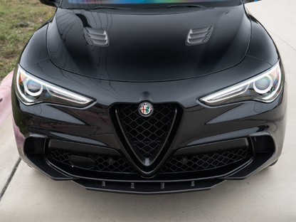 💫ART.7039 Griglia Anteriore Carbon Look per Alfa Romeo Giulia (952) (2016-2022)💫