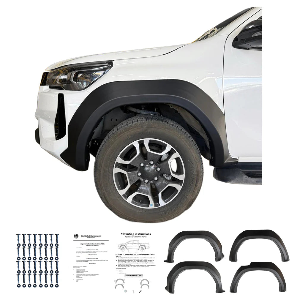 💫ART.2952 Parafanghi Allargati TOYOTA Hilux 8Th Generation Facelift 💫