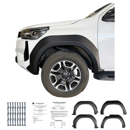 💫ART.2952 Parafanghi Allargati TOYOTA Hilux 8Th Generation Facelift 💫