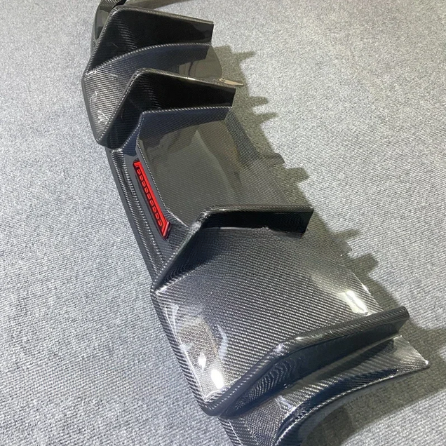 ART.4914 DIFFUSORI  Audi A4 S-Line 2009-2016 CARBON FIBER