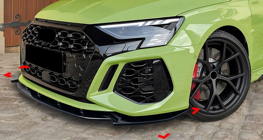 ART.6956  SPLITTER  Audi RS3 8Y 2021-2024