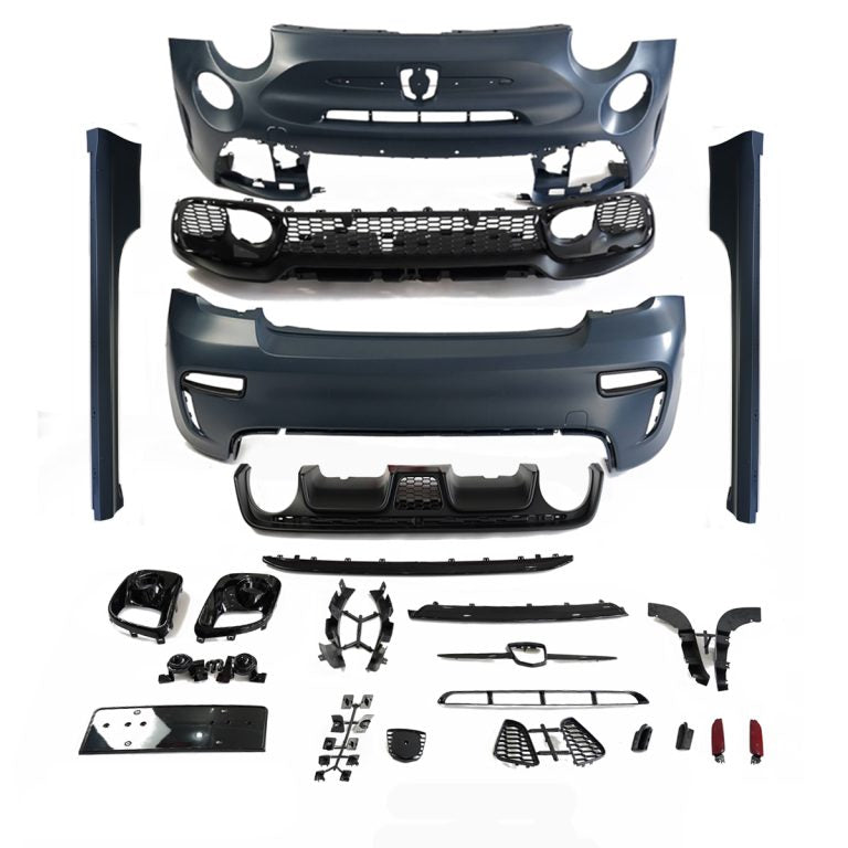 💕ART.9358 BODYKIT FIAT 500 LOOK ABARTH 695 (2007-2014)💕