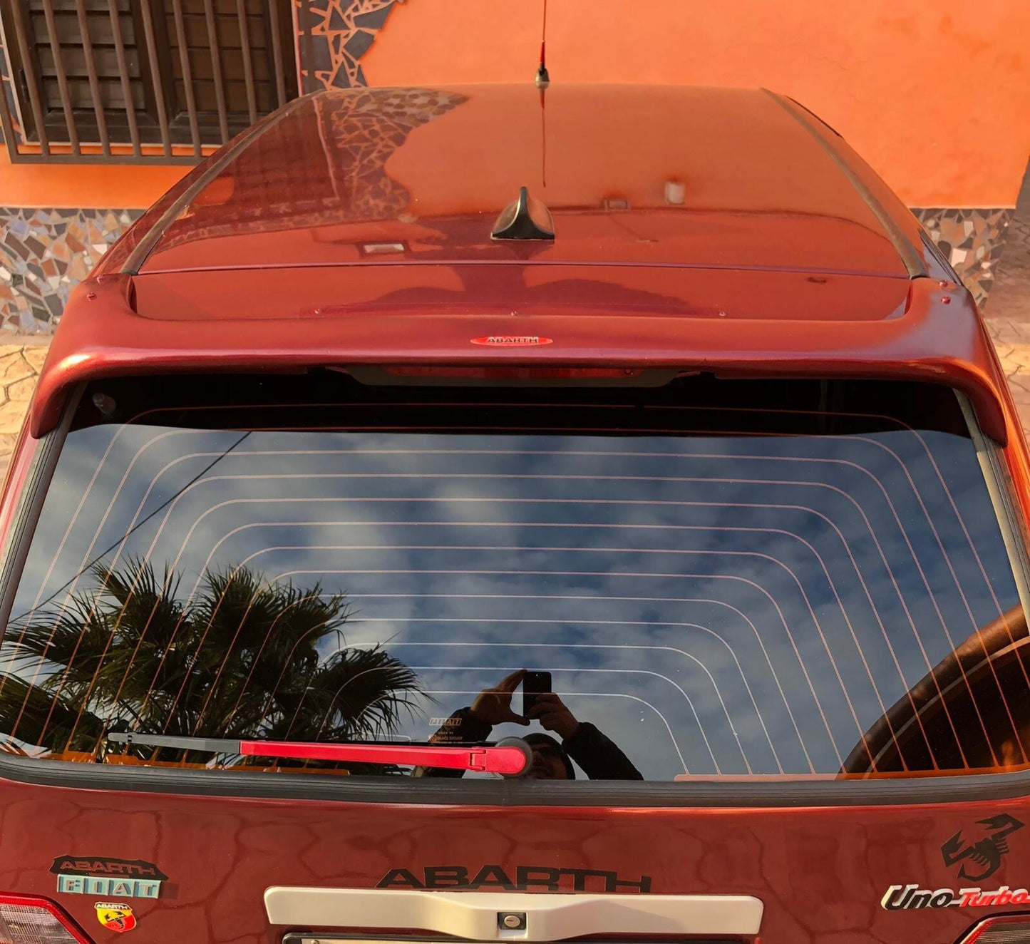 💕ART. 0805 SPOILER FIAT UNO 1995-2000 GREZZO💕