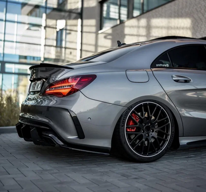 ART.5084 FLAP DIFFUSORE MERCEDES  CLA C117 CLA45 AMG 2016-2019 NERO LUCIDO