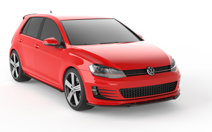 💕SPLITTER ANTERIORE VW Golf GTI Mk7 (2013–2016) Nero Lucido💕