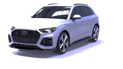 💕SPLITTER ANTERIORE Audi SQ5 / Q5 S-Line SUV & Sportback Mk2 Facelift (2020–2024) Nero Lucido💕