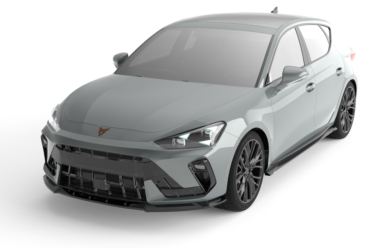 💕SPLITTER ANTERIORE CUPRA Leon Mk1 Facelift (2024+) Nero Lucido💕
