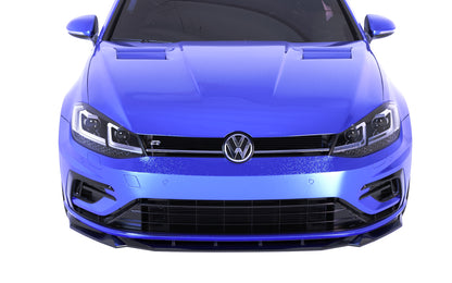 💕SPLITTER ANTERIORE VW Golf Mk7.5 R / R-Line (2016–2020) Nero Lucido💕
