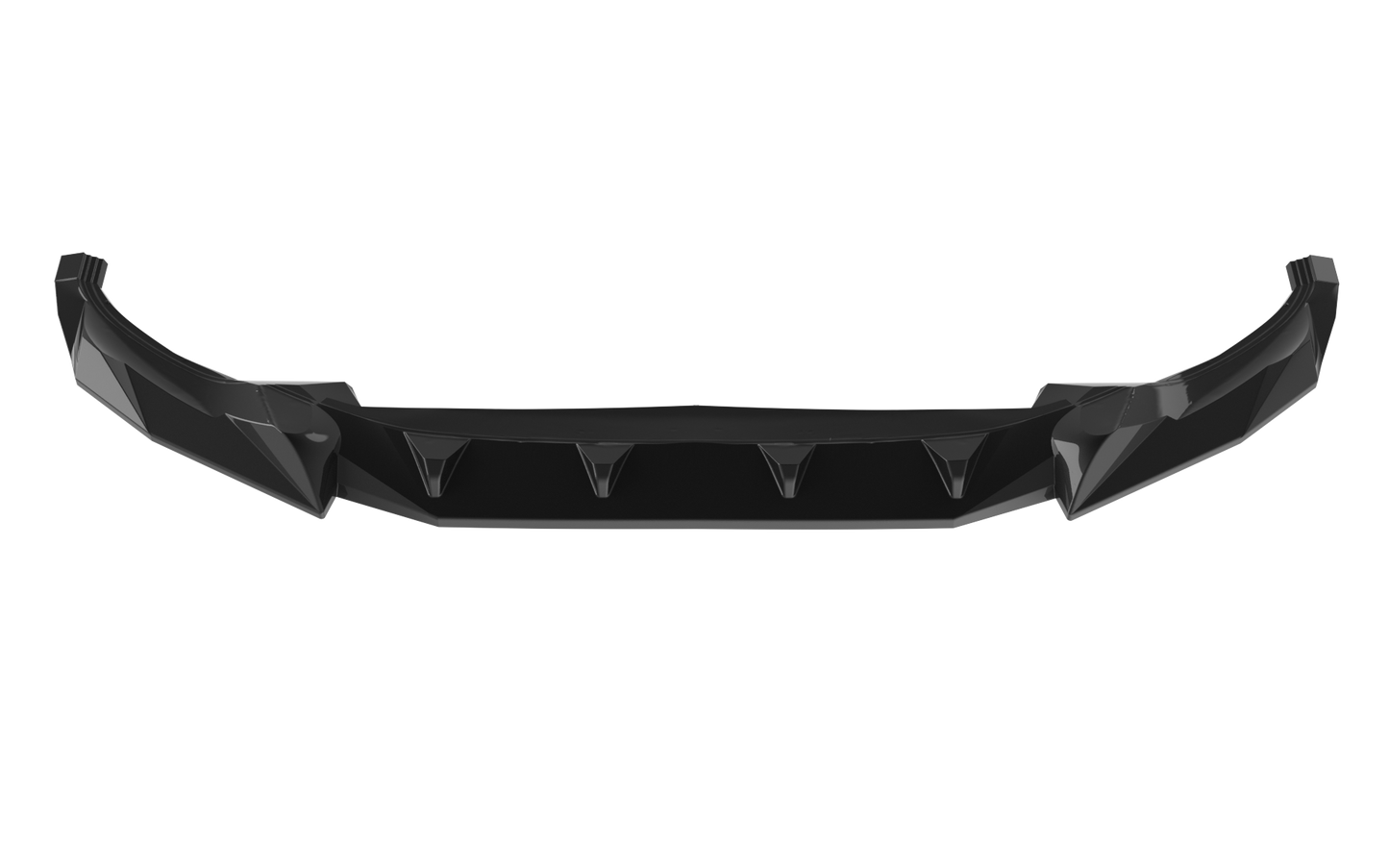 💕SPLITTER ANTERIORE VW Tiguan R / R-Line Mk2 Facelift (2020–2024) Nero Lucido💕