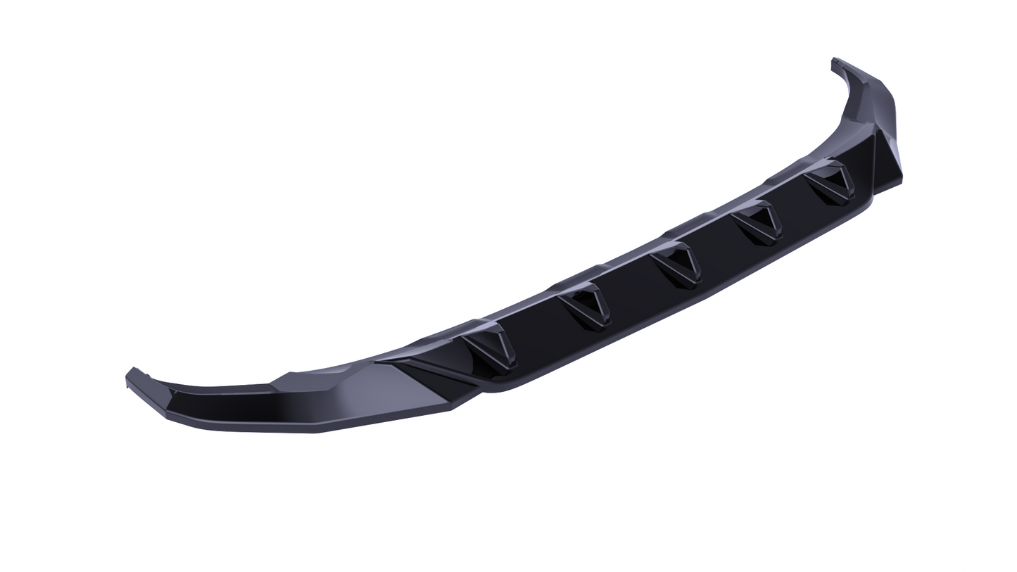 💕SPLITTER ANTERIORE for VW Touareg Mk3 R-Line (2018–2023) Nero Lucido💕