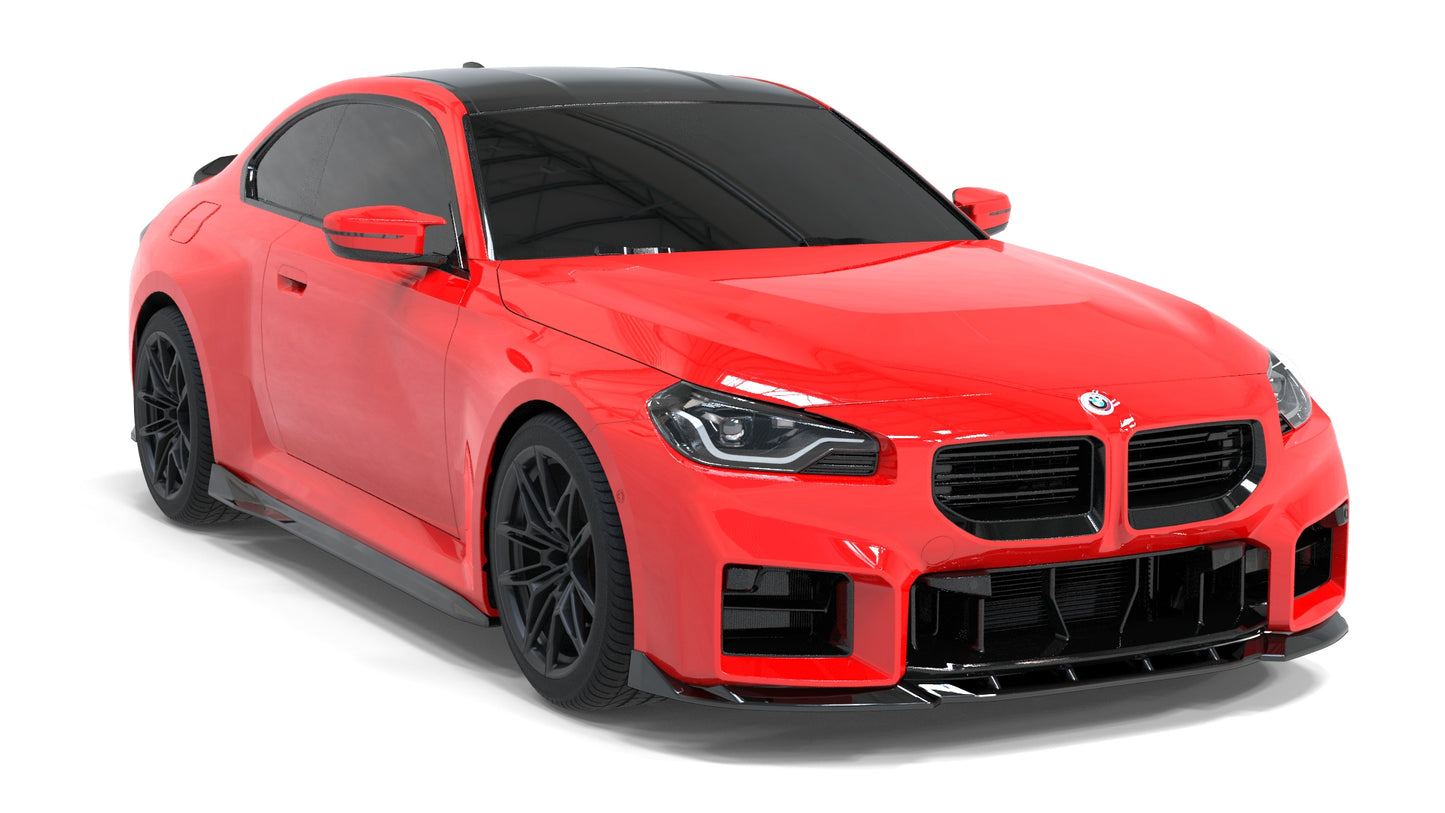 💕SPLITTER ANTERIORE BMW M2 G87 (2023+) Nero Lucido💕